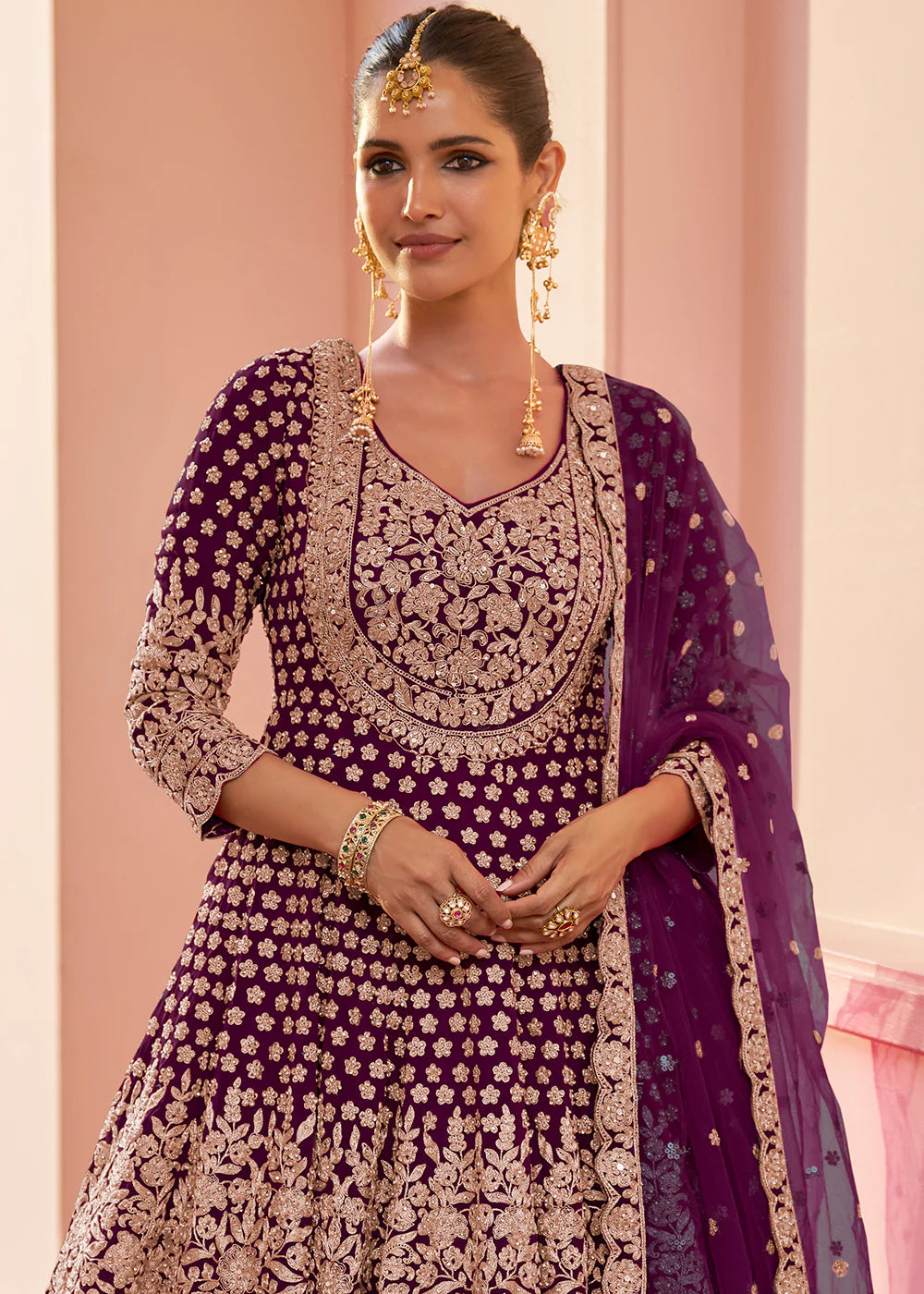 Shop Indian Wedding Wine Outfit