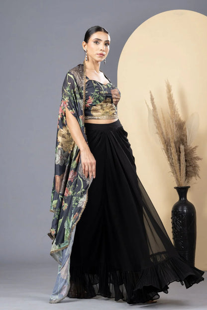 buy drape skirt set ready to wear canada