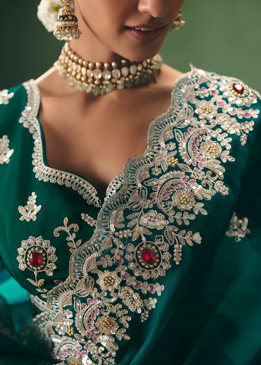 wedding guest saree canada