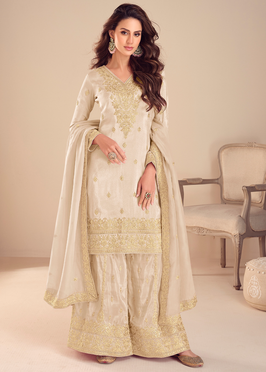 shop ivory cream indian wedding outfit canada