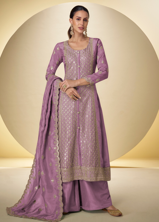 shop lavender purple pakistani wedding outfit canada