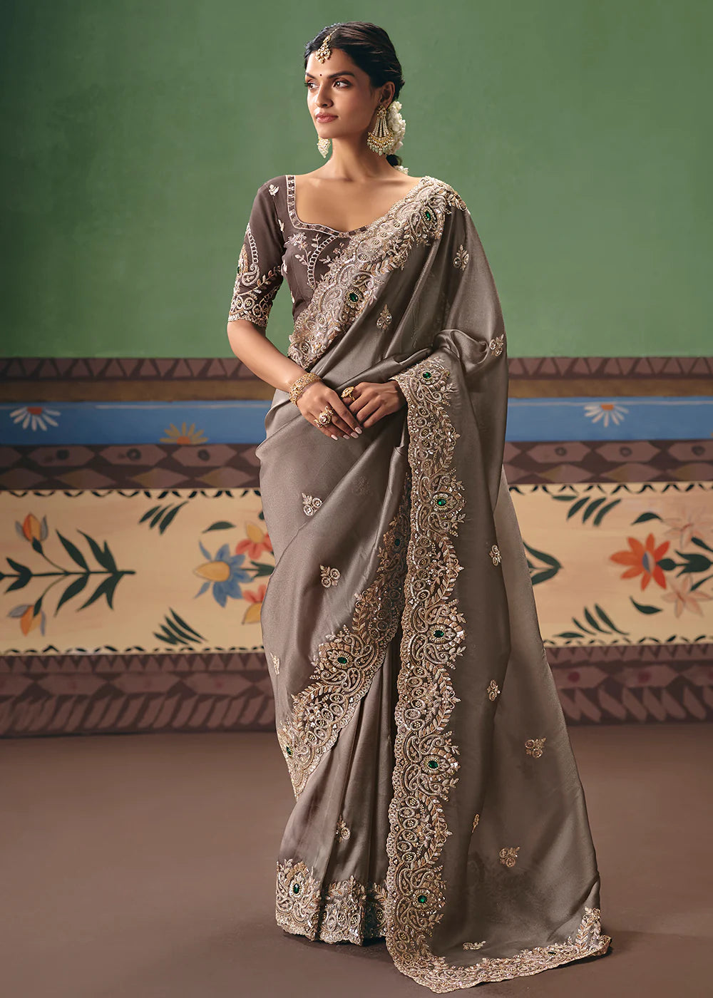 ready to wear saree uk