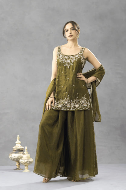 designer kurta palazzo set canada shopping