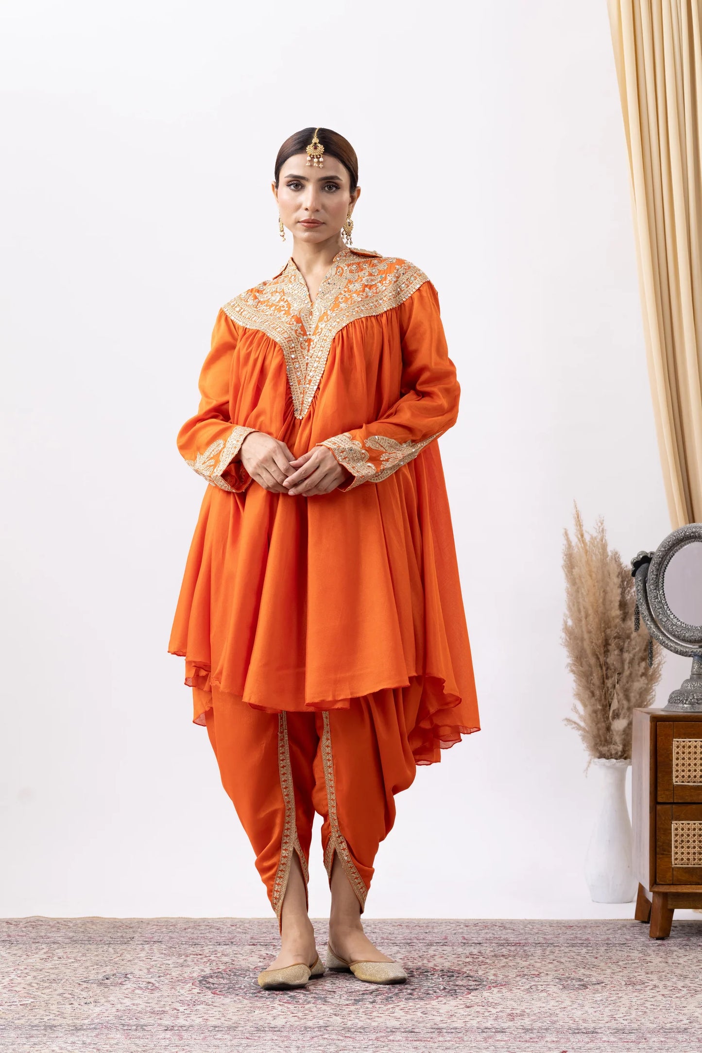 shop zari embroidered dress uk indian wedding wear women