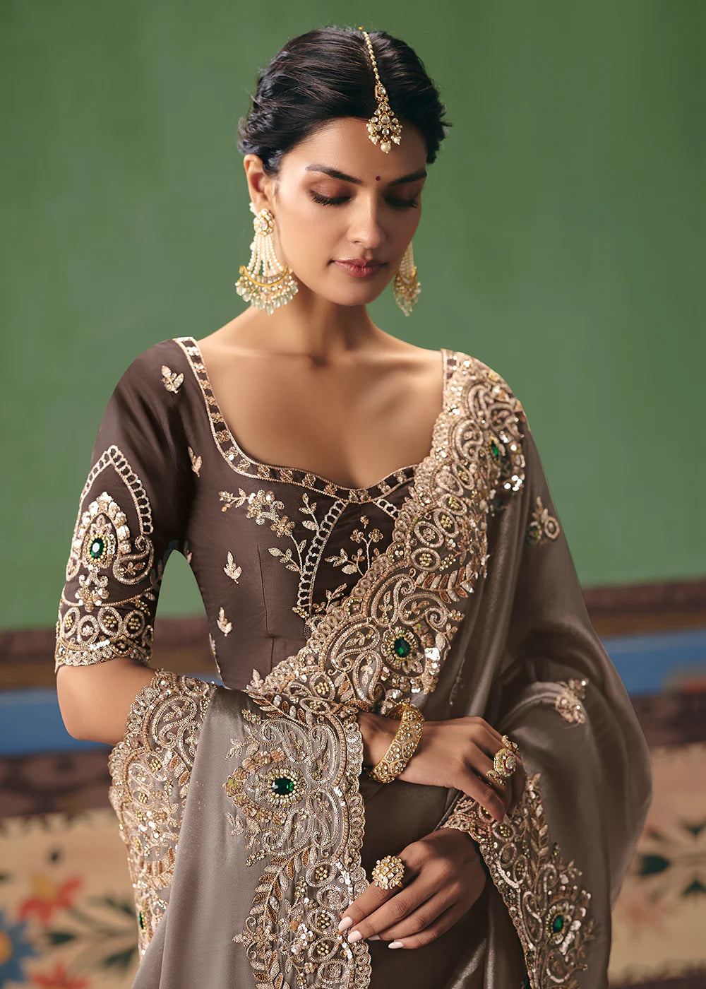 embroidered saree uk online