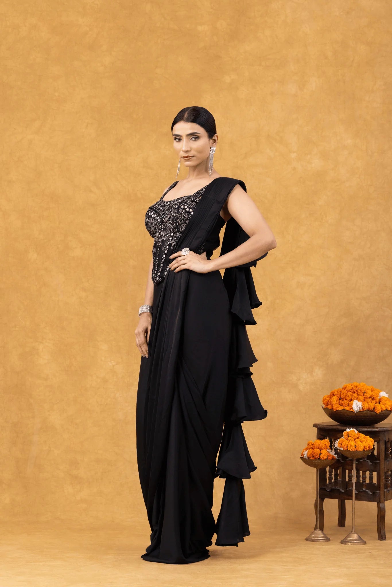 cocktail party saree usa uk