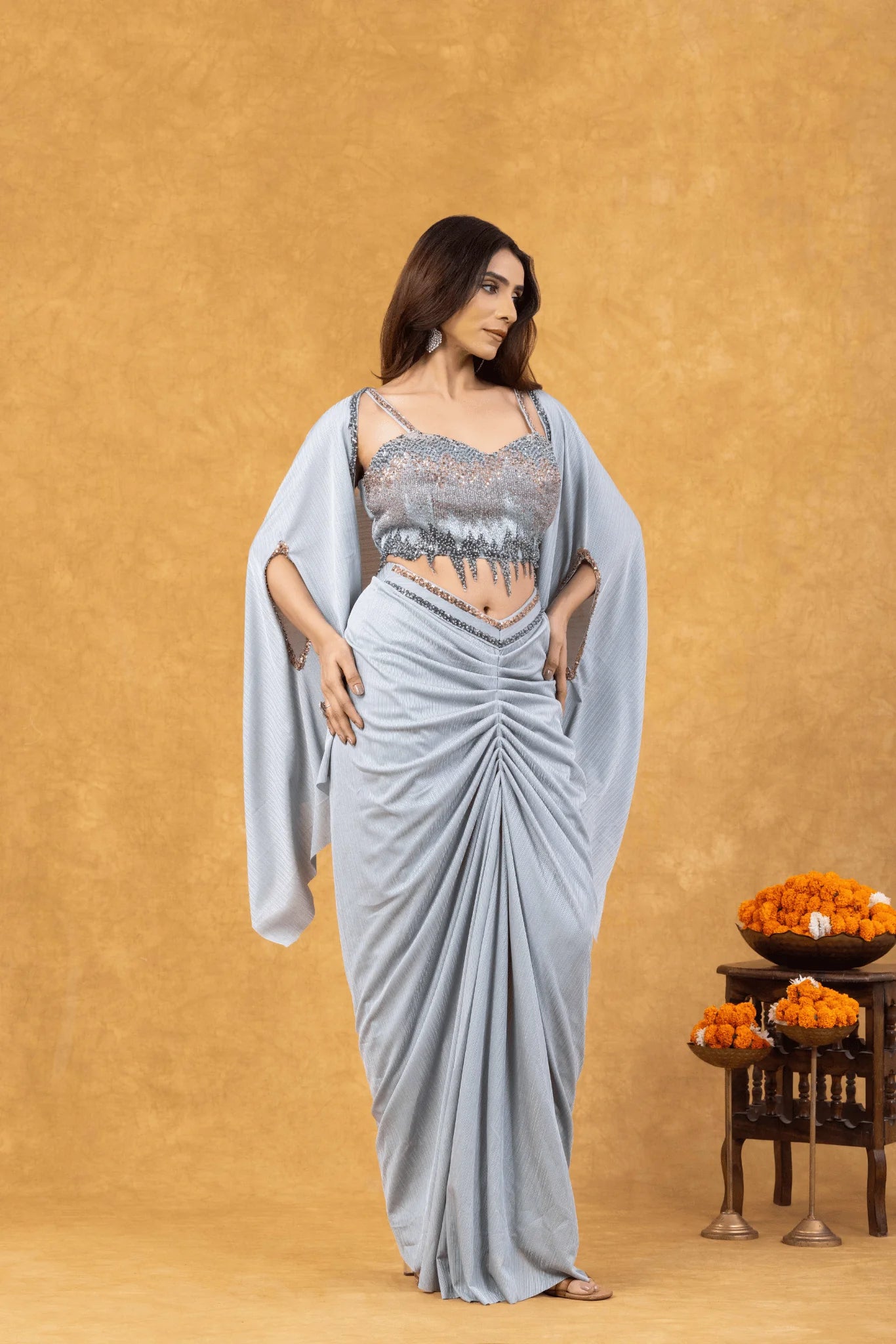 cocktail party saree usa uk