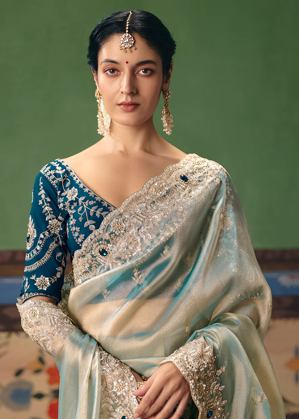embroidered saree uk online