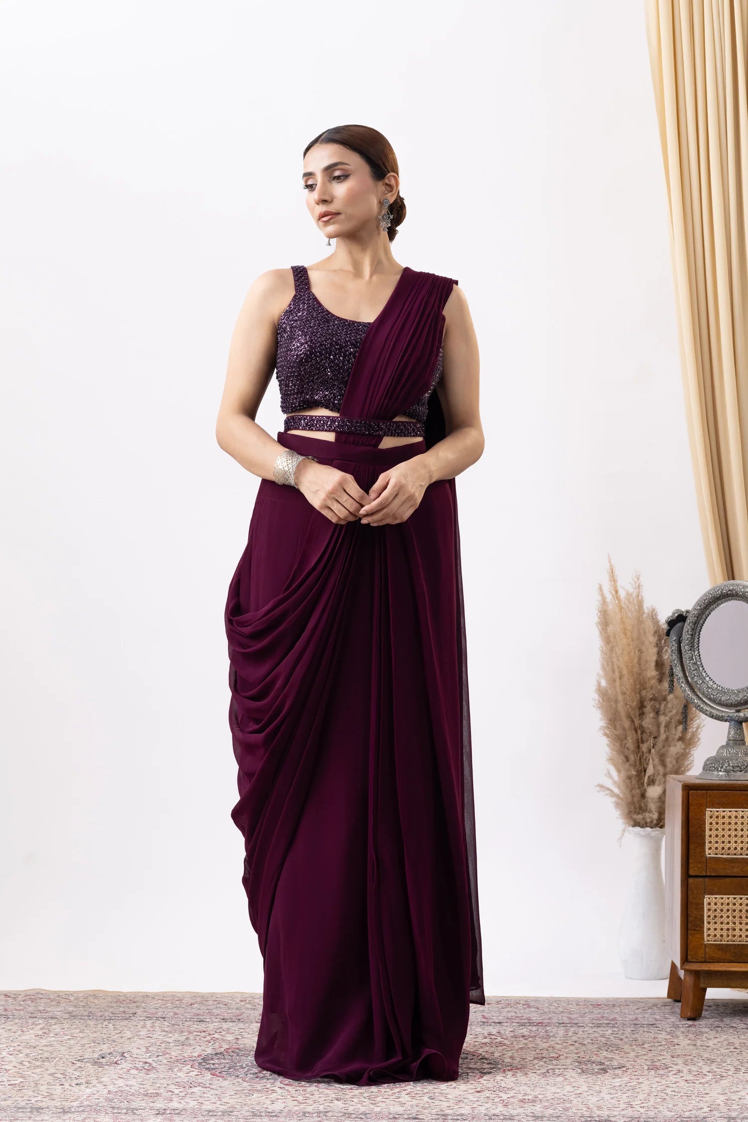 saree women canada wedding reception outfit online