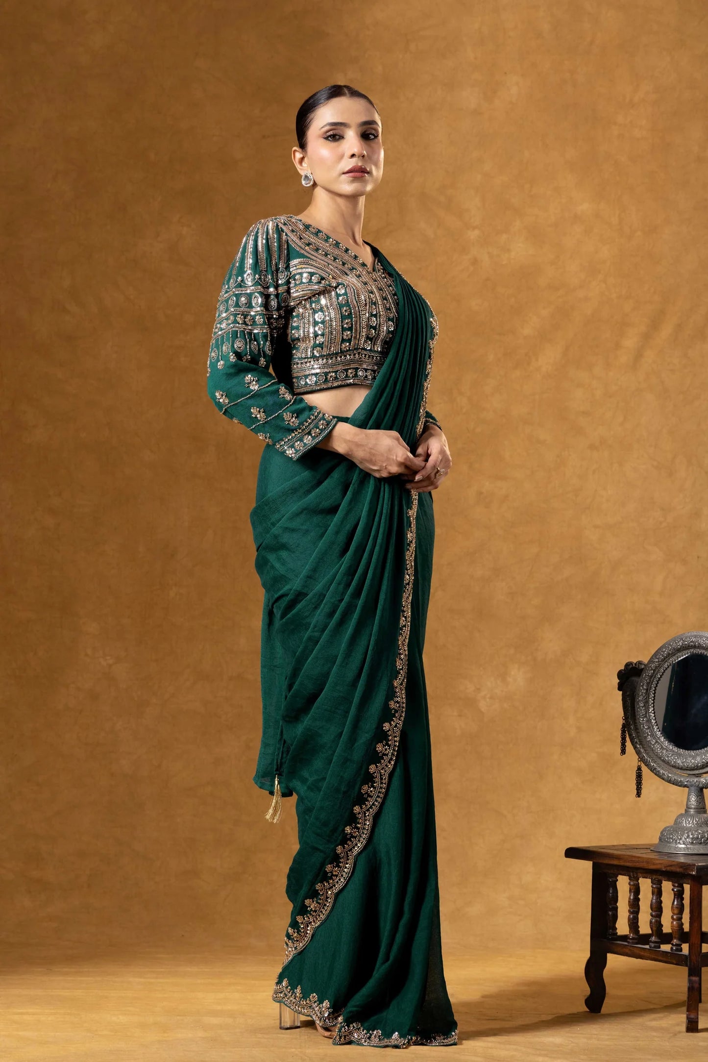 shop cocktail saree for women