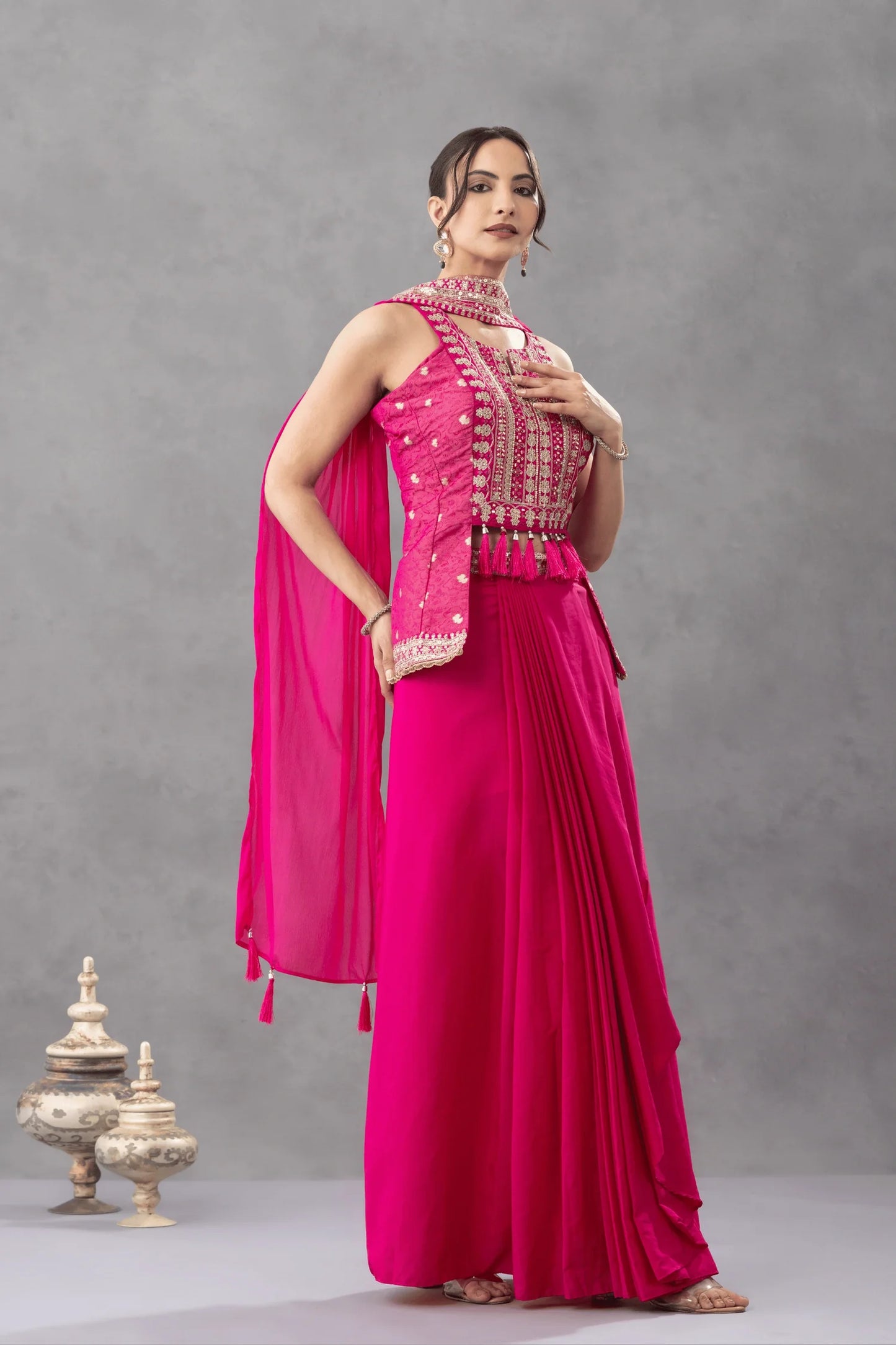 shop mehendi outfit peplum skirt uk