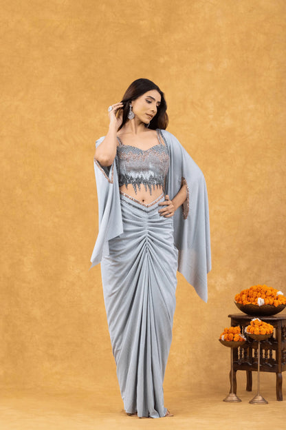 ready to wear saree canada