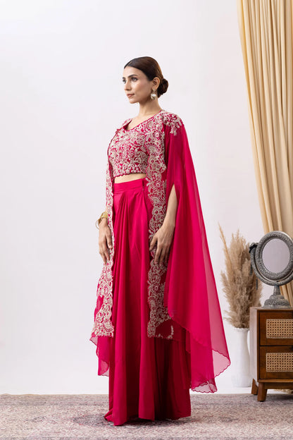 buy indian draped set online pakistani festival outfit