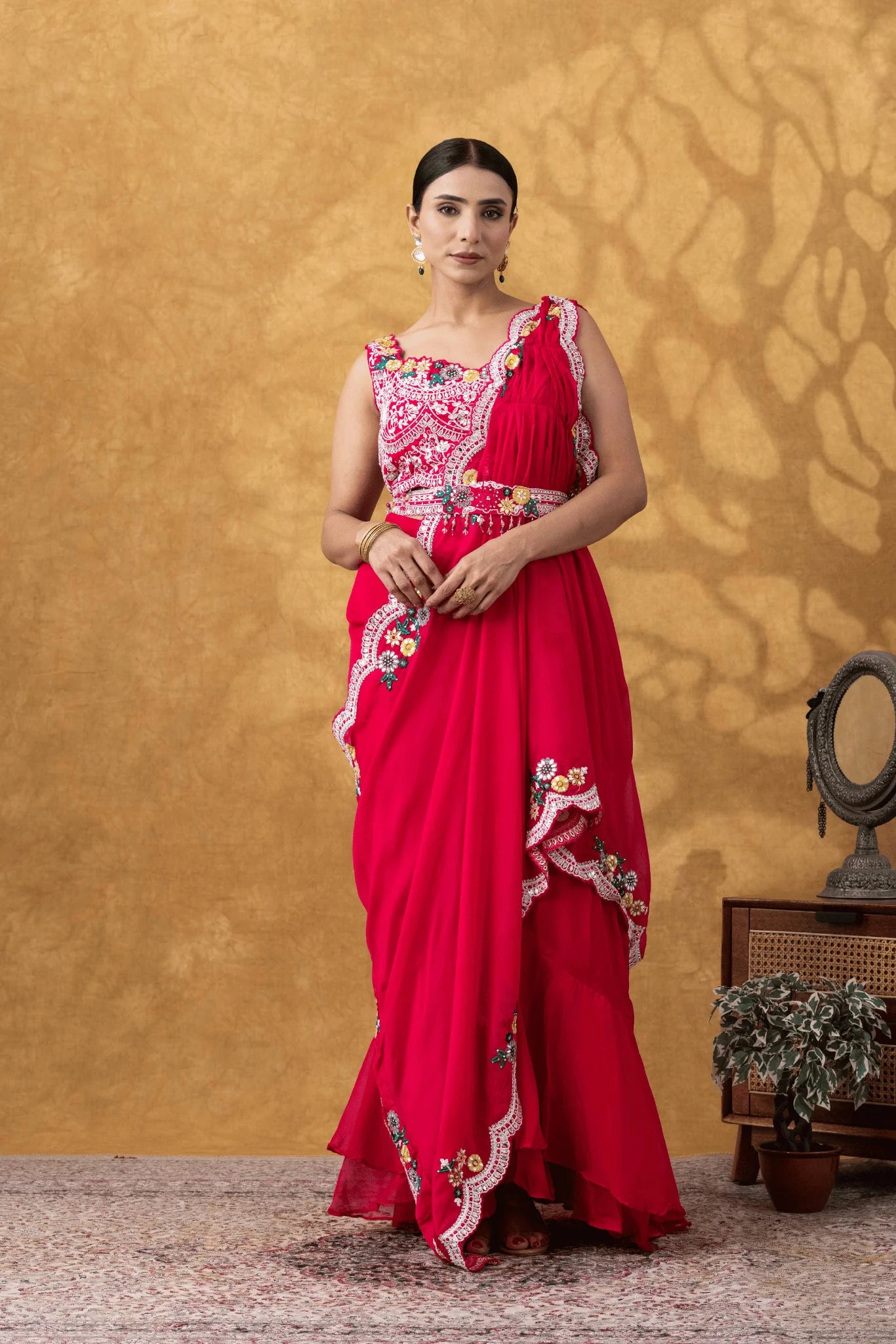 indian wedding saree for women