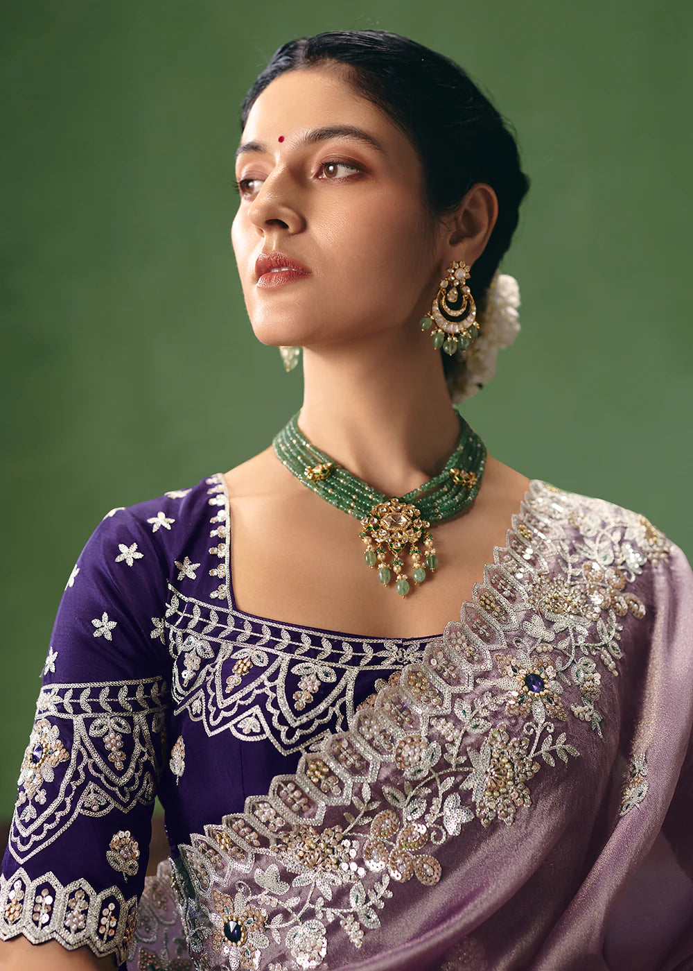 wedding guest saree canada