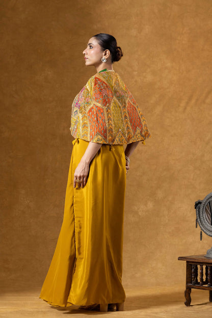 buy designer crop top skirt online