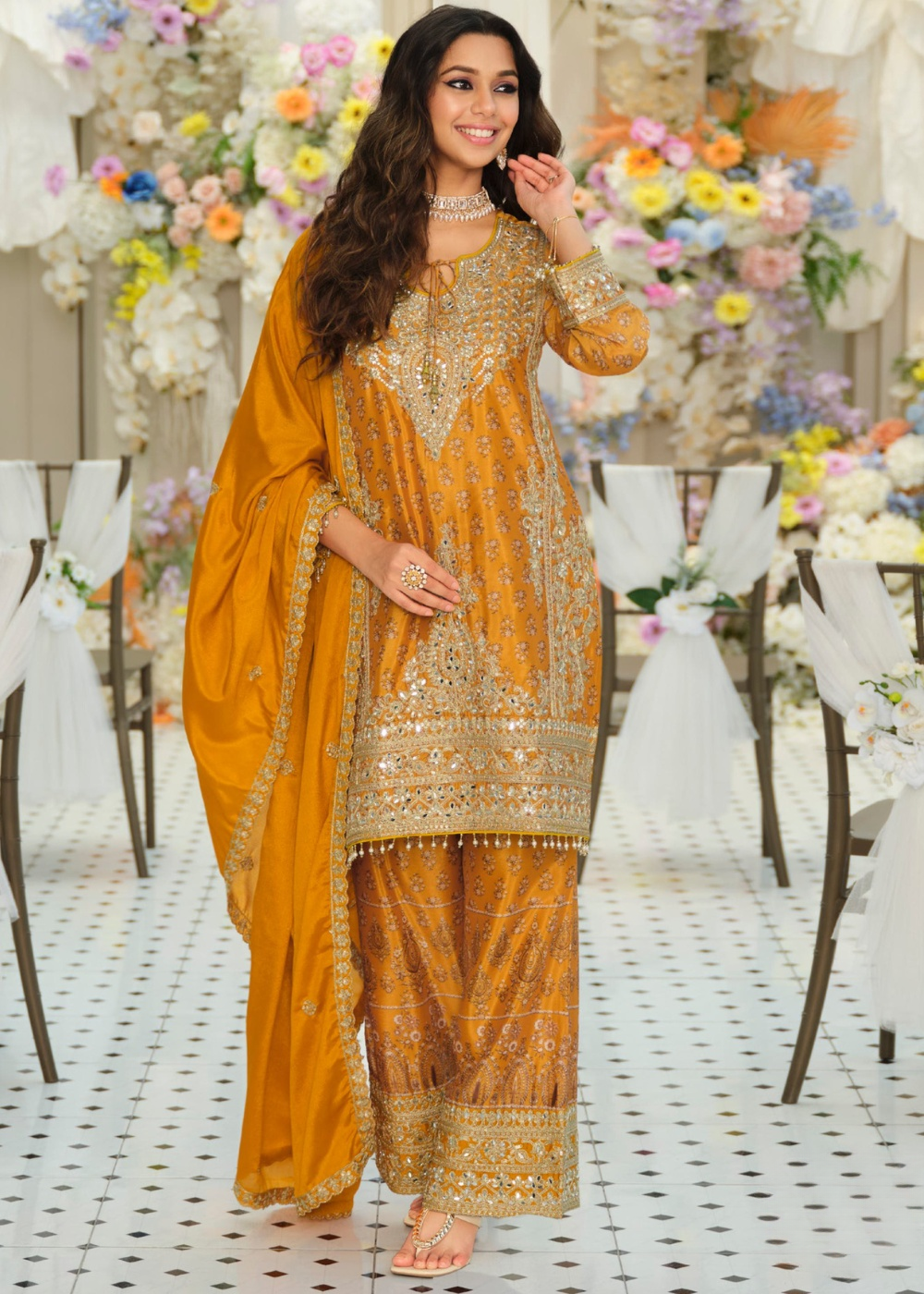 shop indian palazzo suit usa