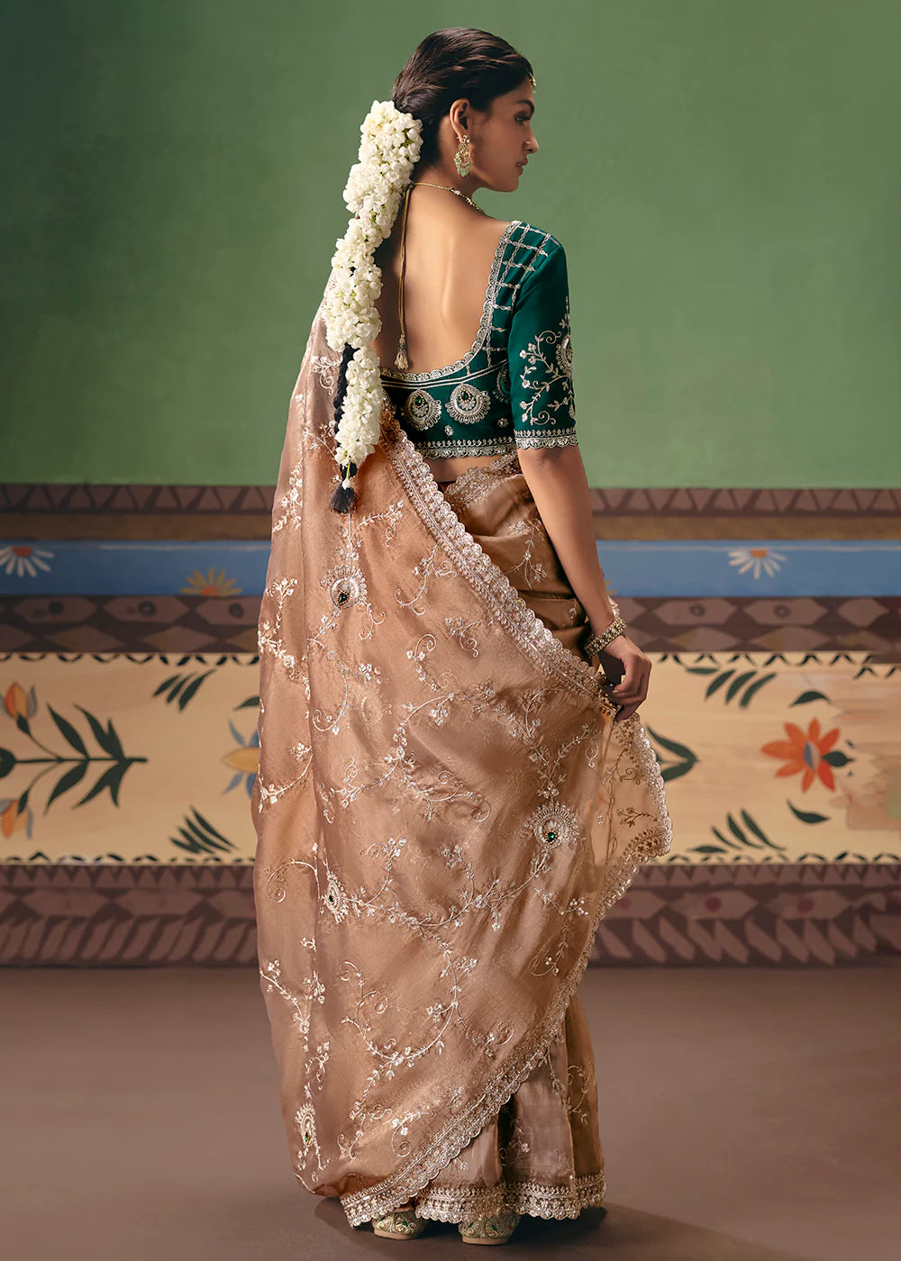 wedding guest saree canada