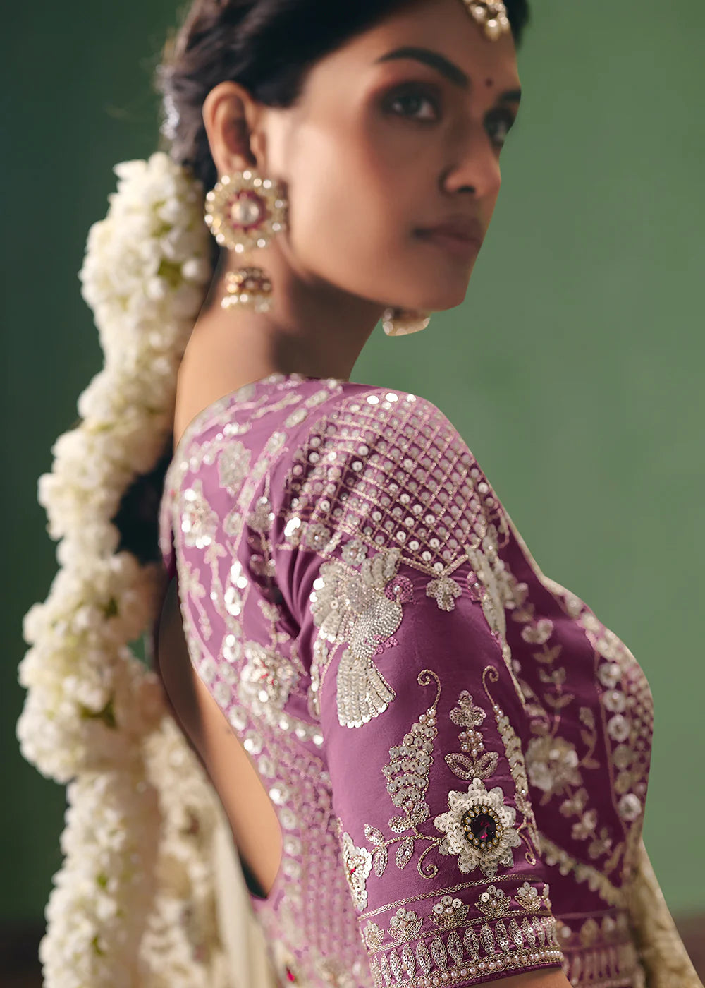 wedding guest saree canada