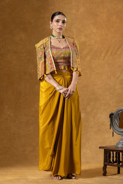 punjabi haldi outfit skirt set buy