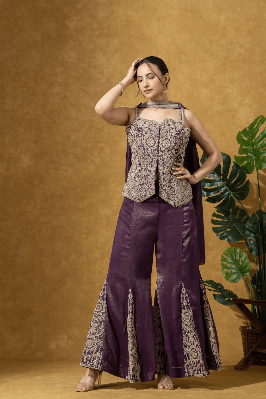 indo western outfit for wedding usa