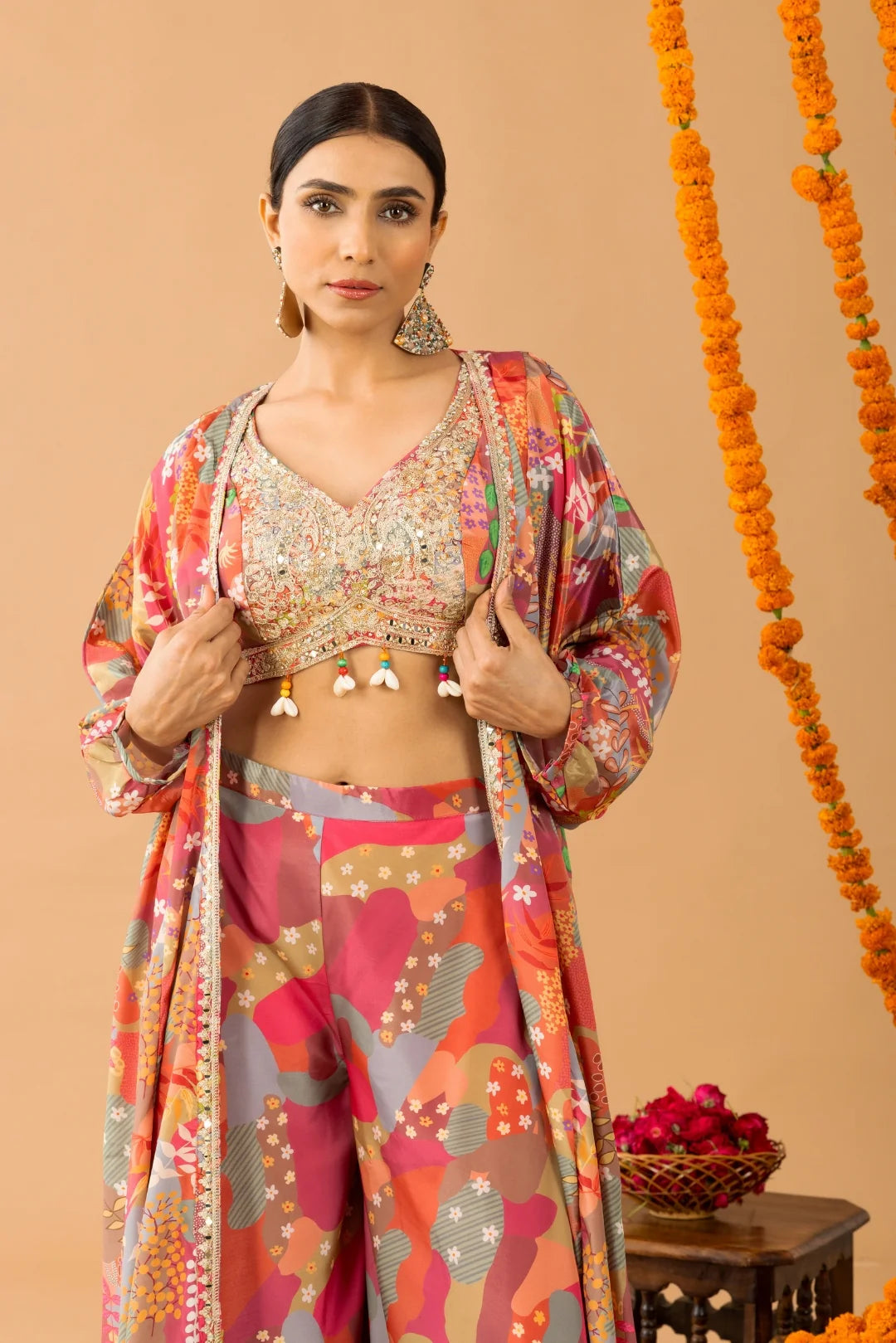 shop pink sharara pakistani style online uk