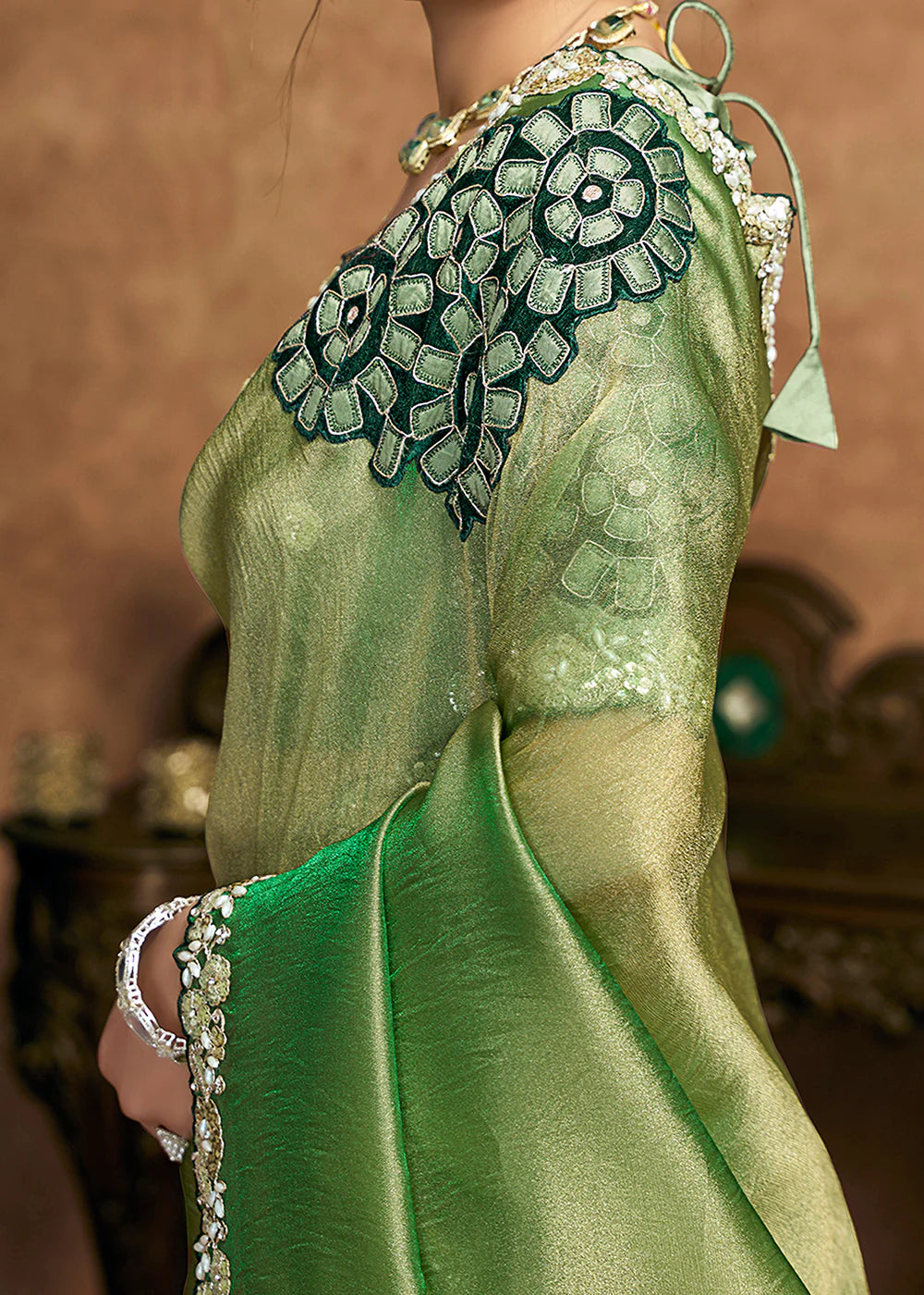 pakistani party wear saree online usa