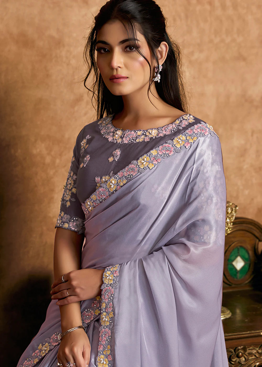 pakistani party wear saree online usa