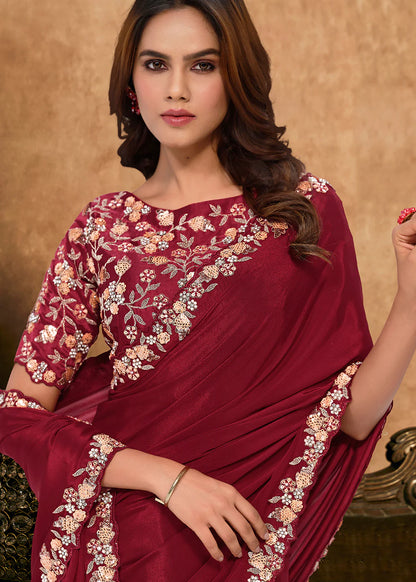 pakistani party wear saree online usa