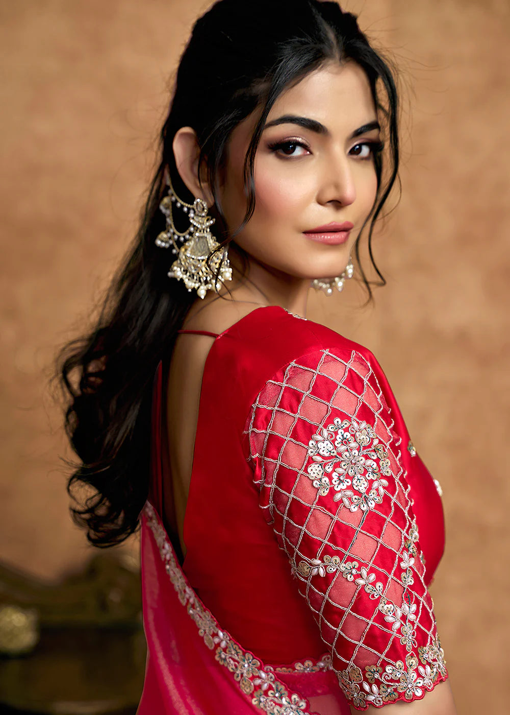 pakistani party wear saree online usa