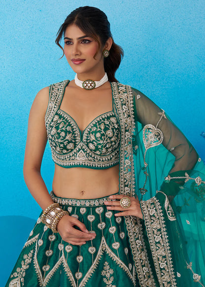 rama green lehenga canada