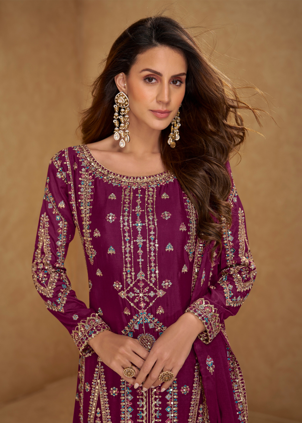 buy ready to wear indian dress rani pink usa