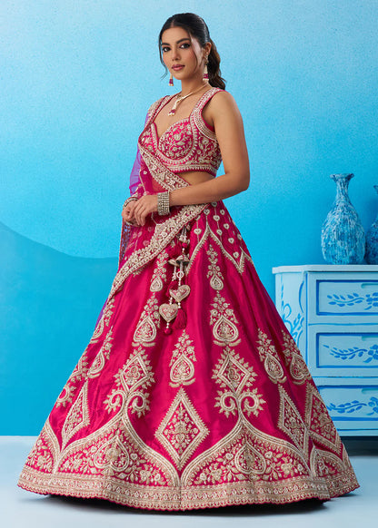 rani pink lehenga usa