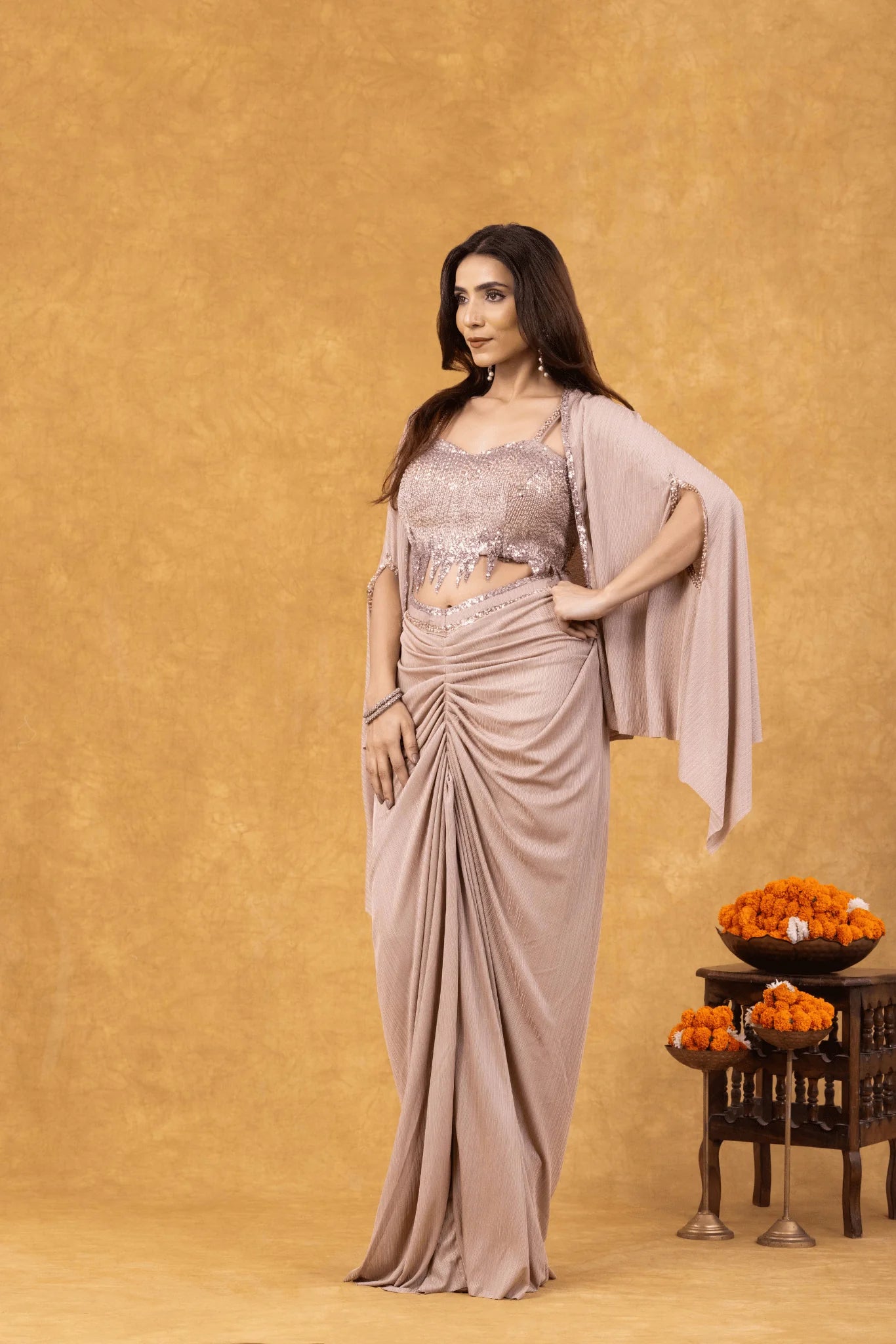 ready to wear saree canada