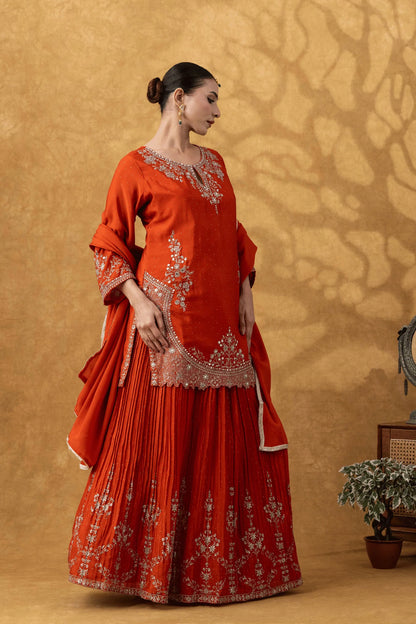 buy indian sharara set online pakistani wedding outfit