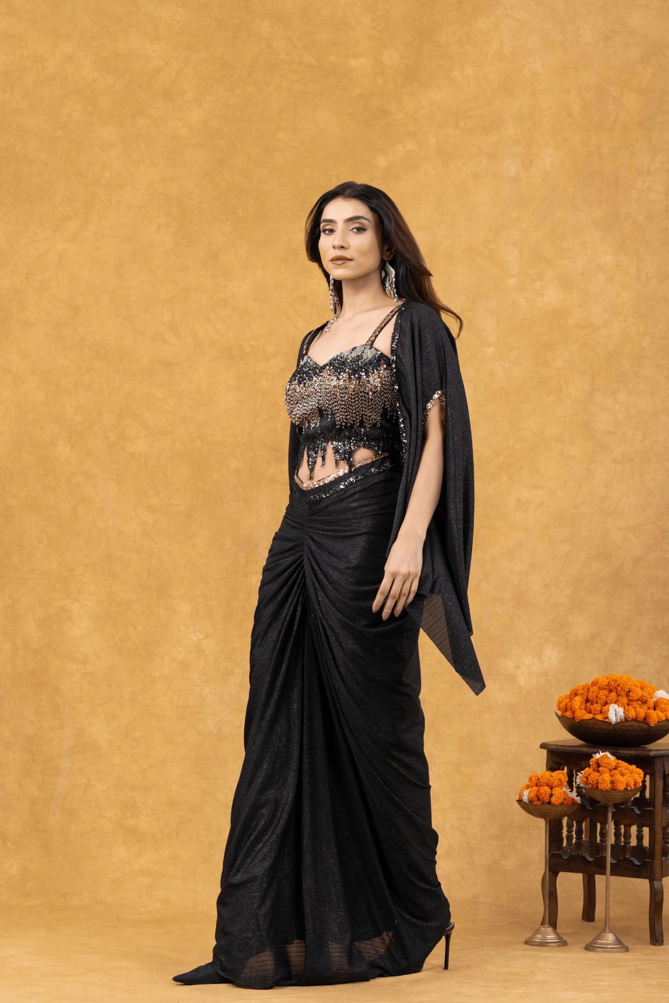 cocktail party saree usa uk