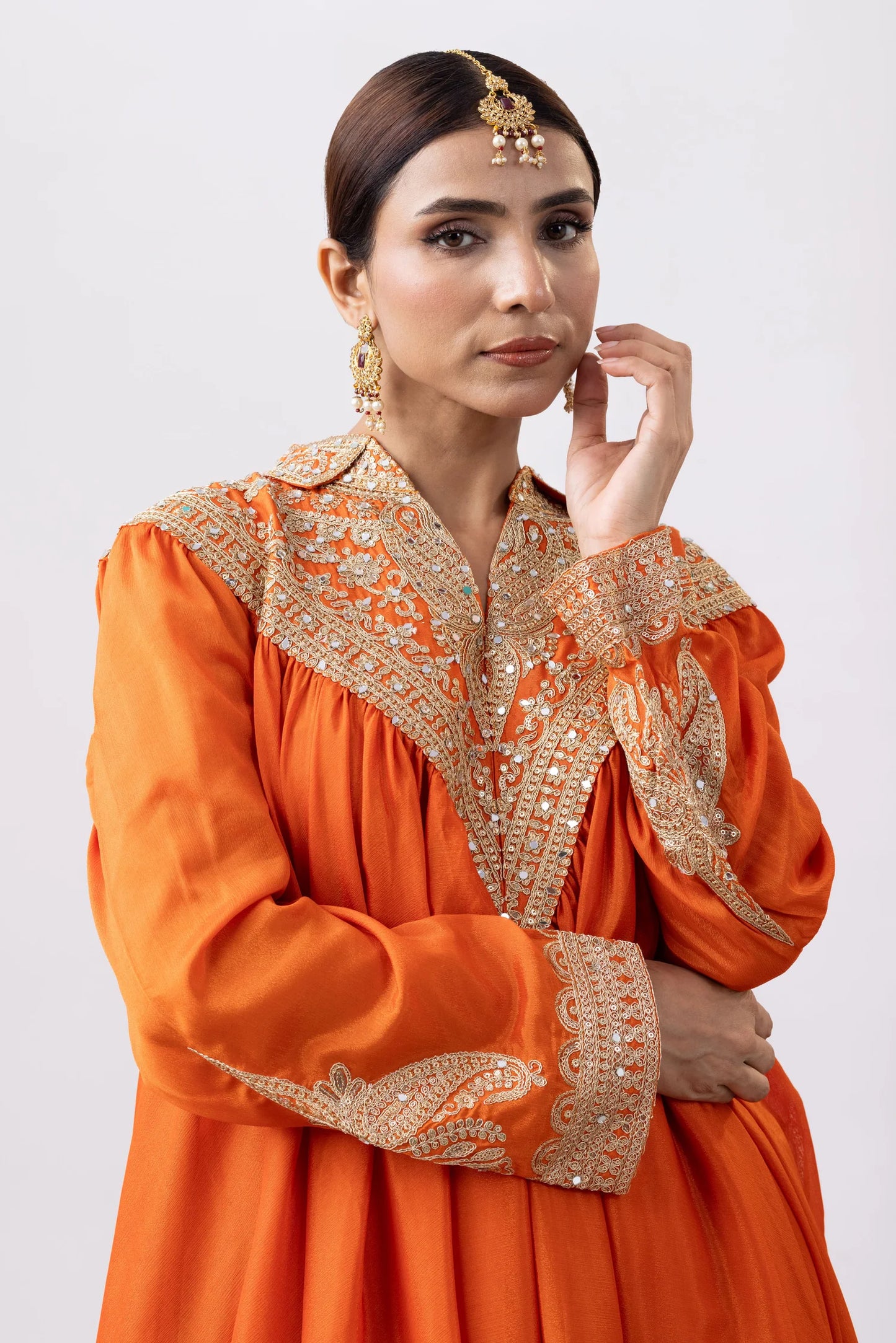 orange tulip dress online uk wedding guest outfit