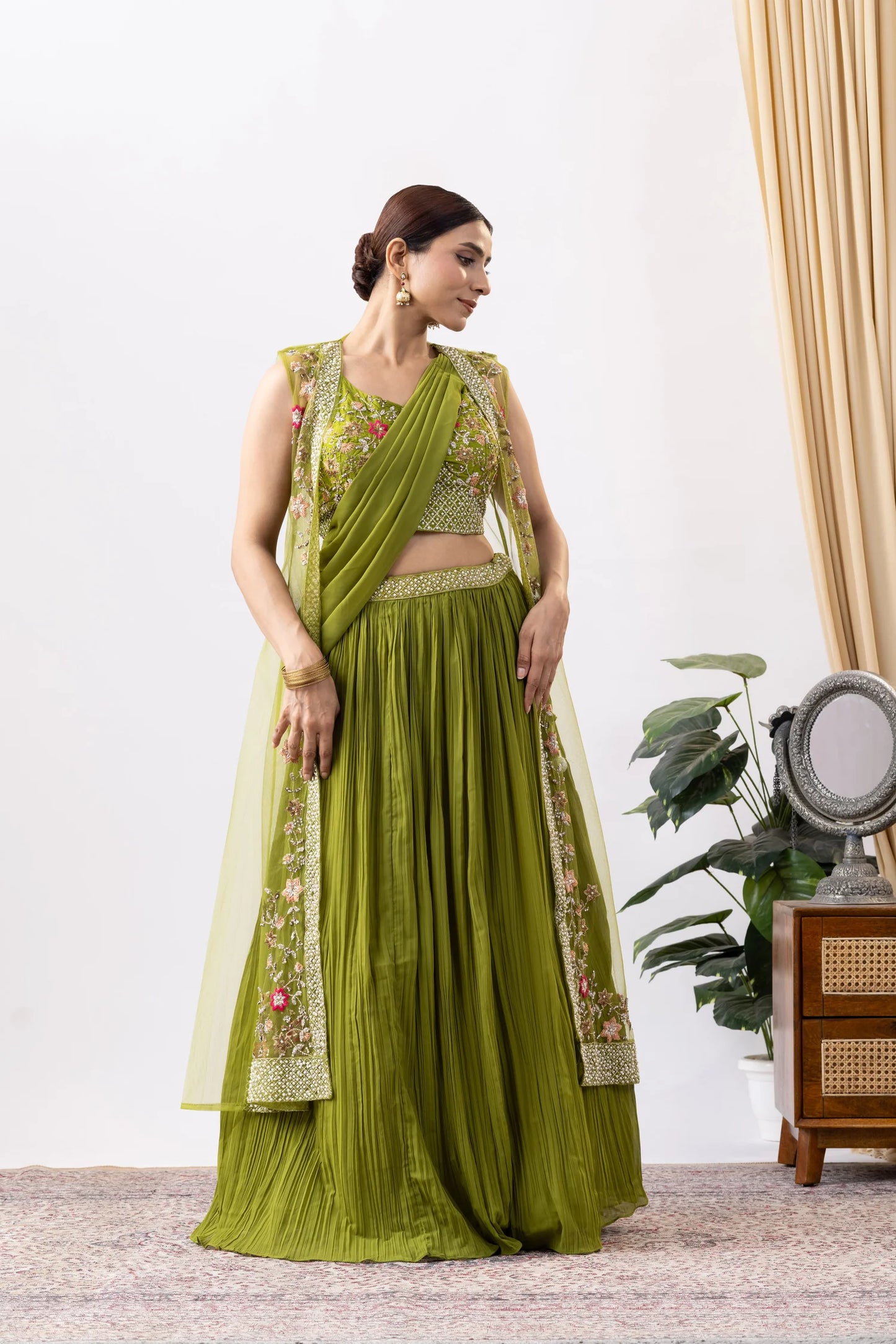 designer saree set canada ready to wear wedding outfit