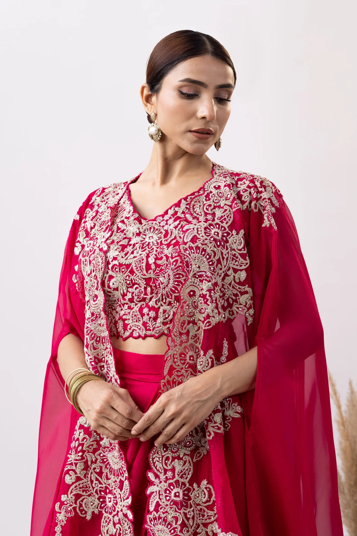 draped set women canada wedding reception outfit online