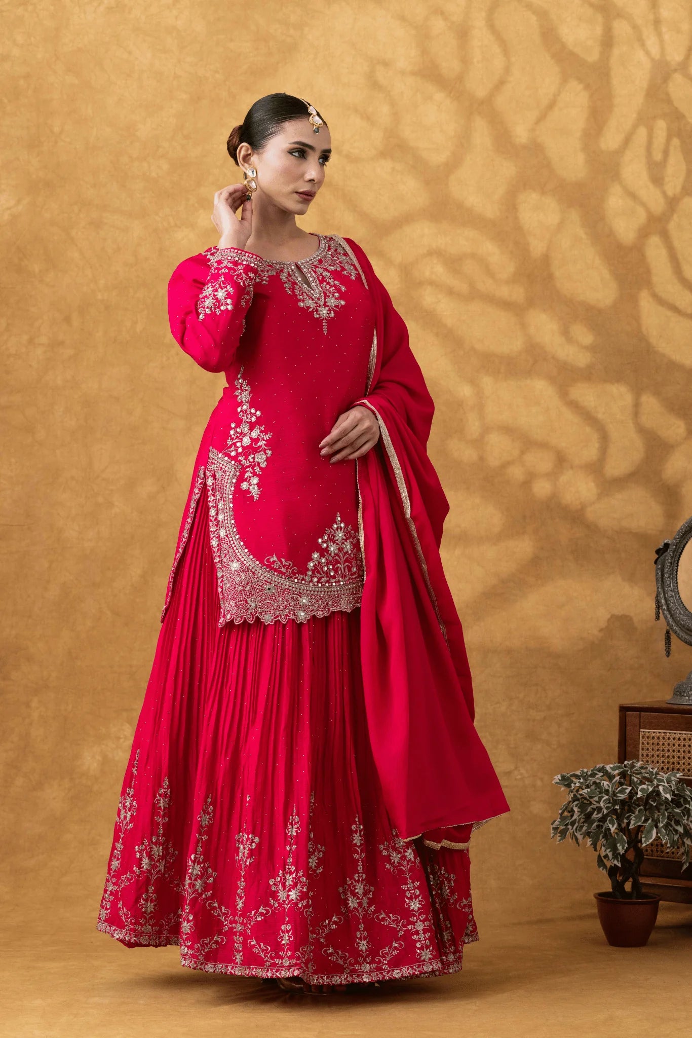 sharara set women canada wedding reception outfit online