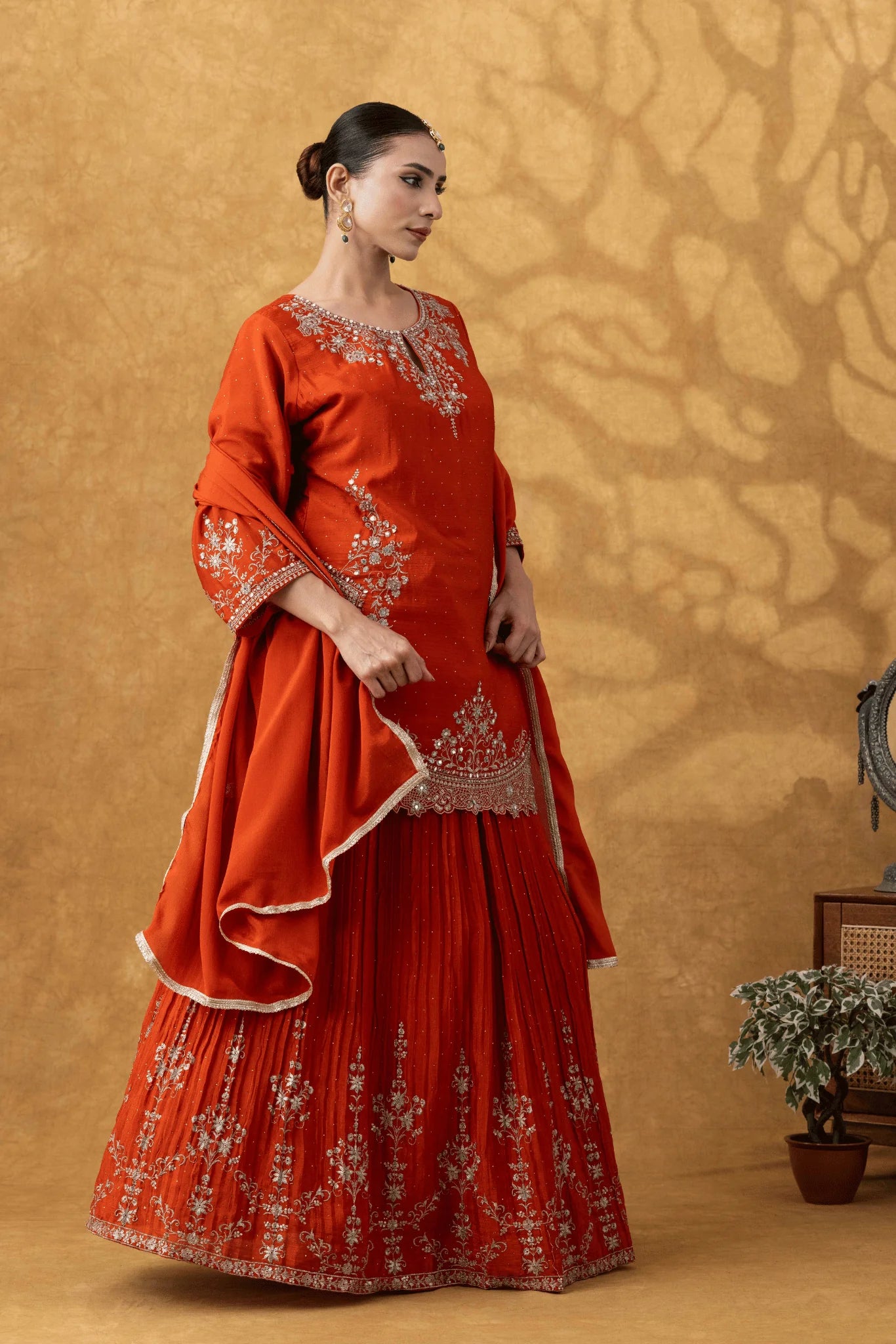 sharara set women canada wedding reception outfit online