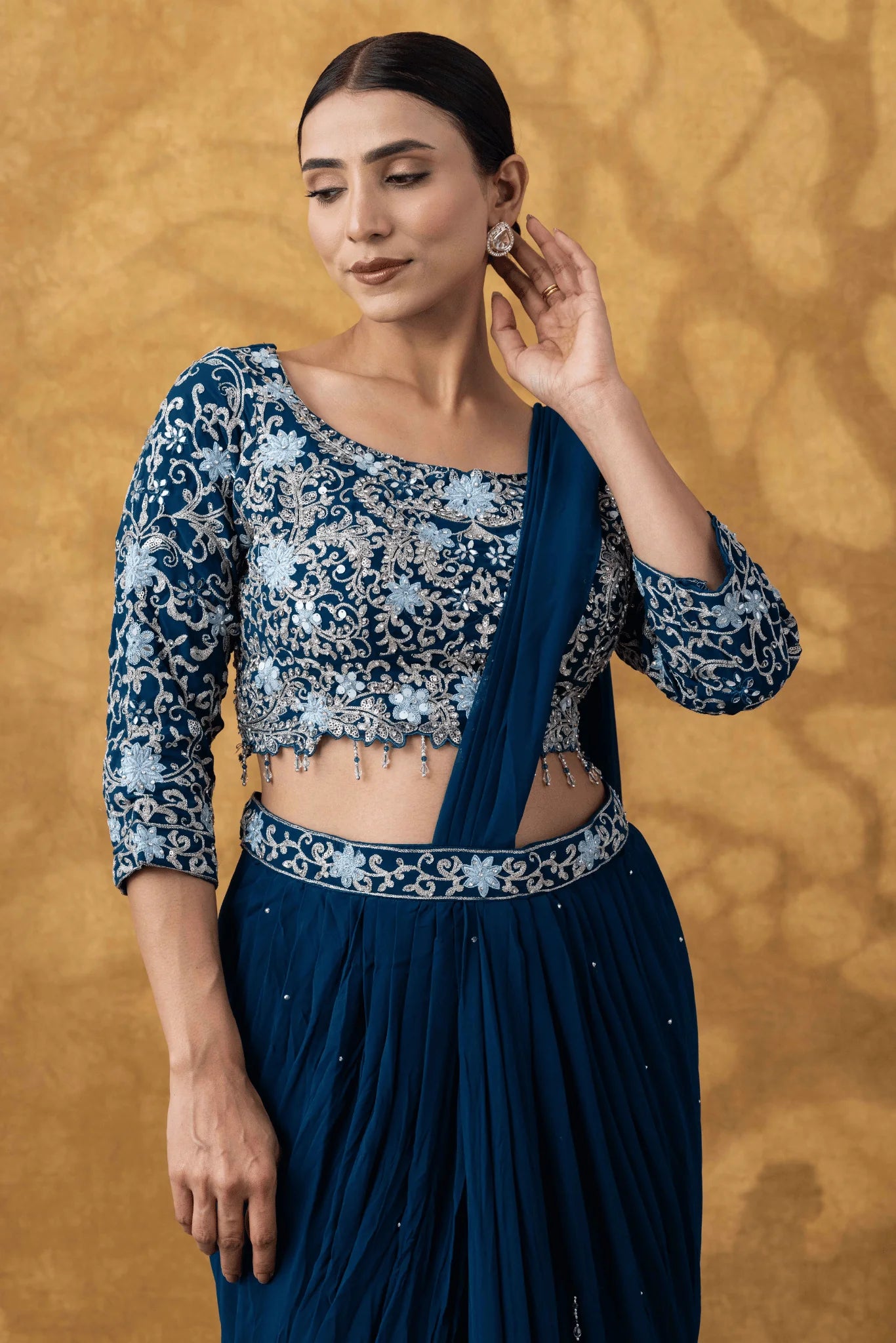 wedding guest saree outfit canada