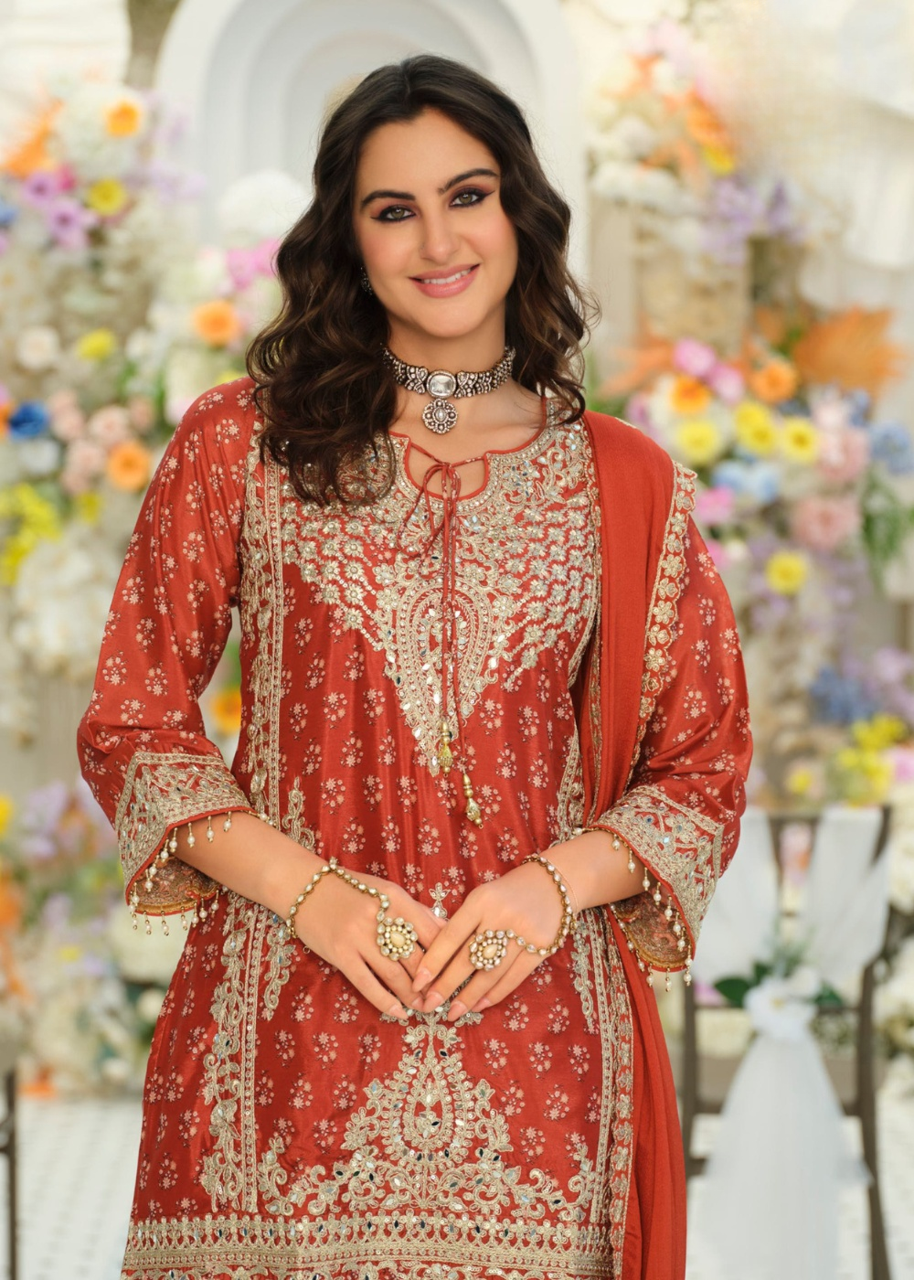 designer ethnic suit women
