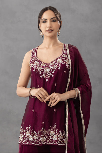 buy designer festive palazzo set online
