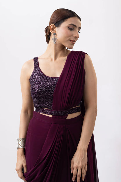 shop party wear saree usa cocktail outfit women