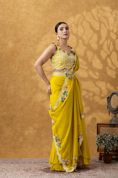 ready to wear saree canada